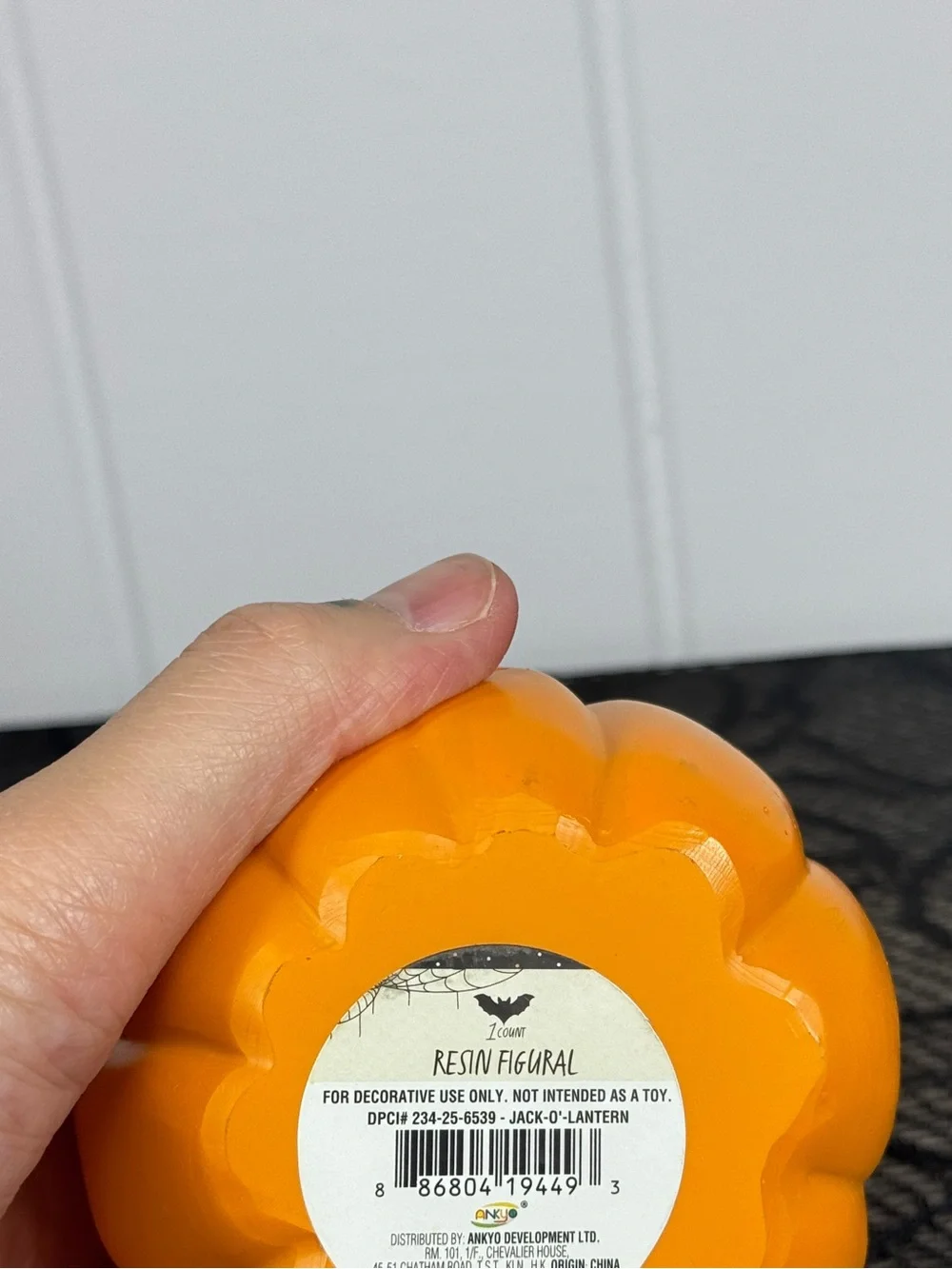 NEW 2026 Target Bullseye Playground Halloween Pumpkin Resin Figural